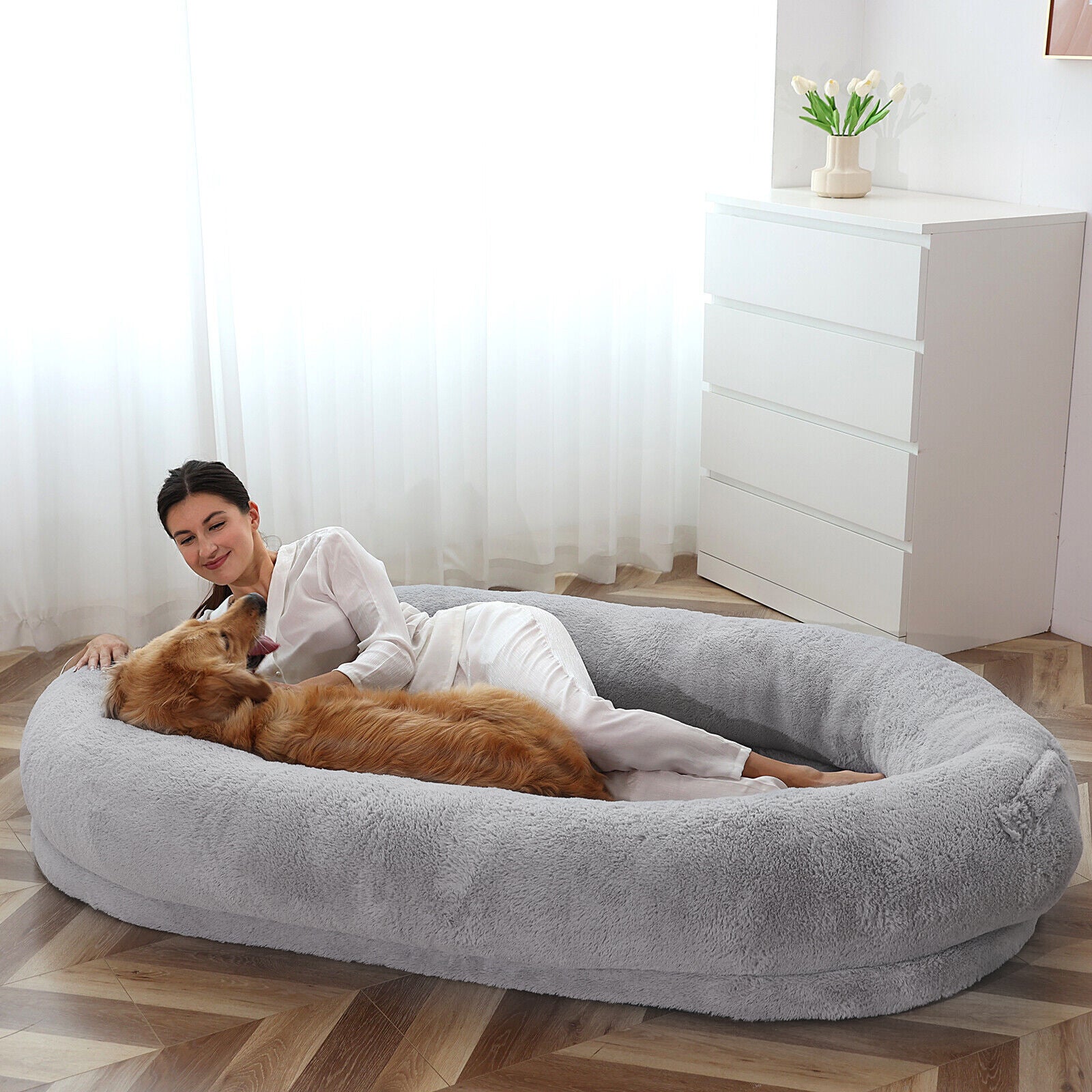 The Original Calming Dog Bed for Humans